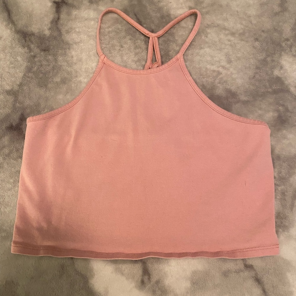 Light Pink Crop Top